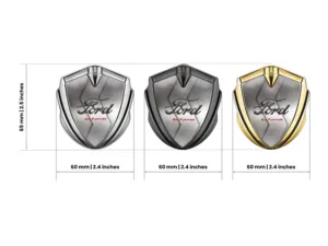 Ford 3d Emblem Badge Tuning Inspired Shiny 3D